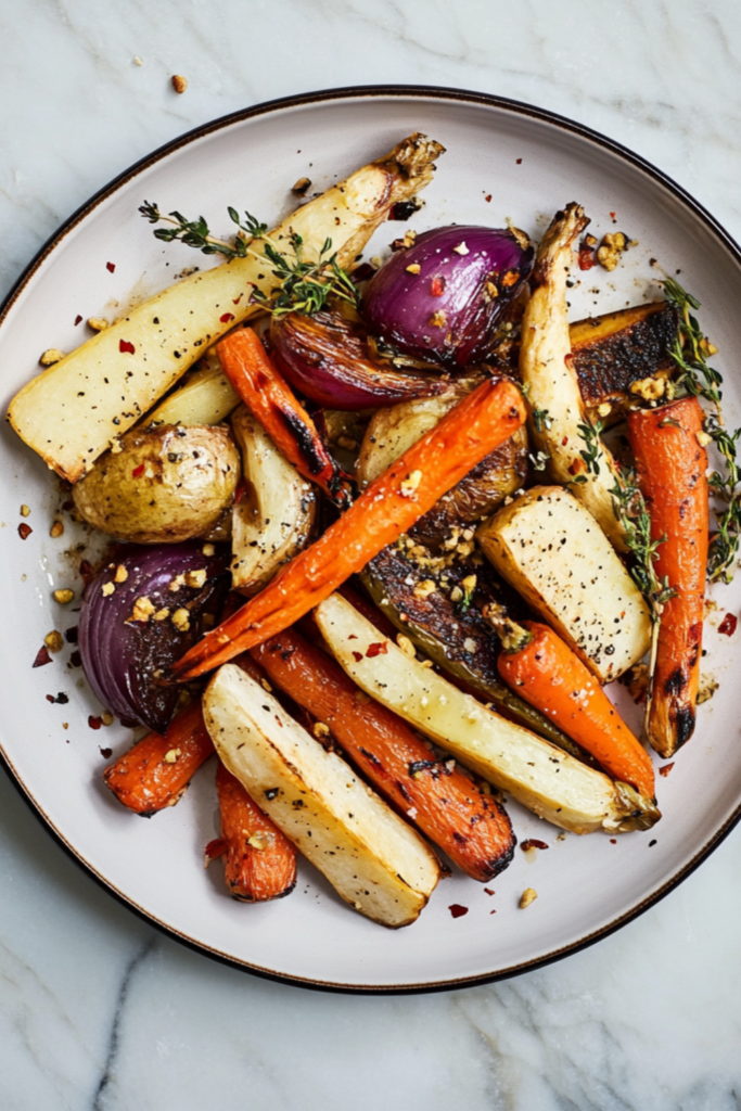 Gordon Ramsay Roasted Root Vegetables With Crushed Pepitas