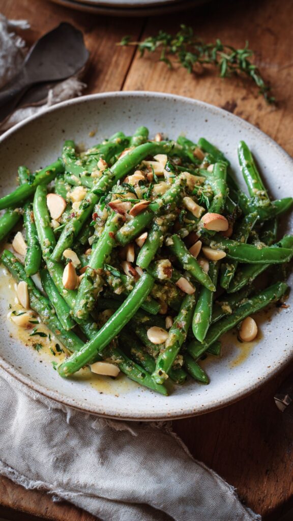 Gordon Ramsay Green Beans With Mustard Dressing Recipe