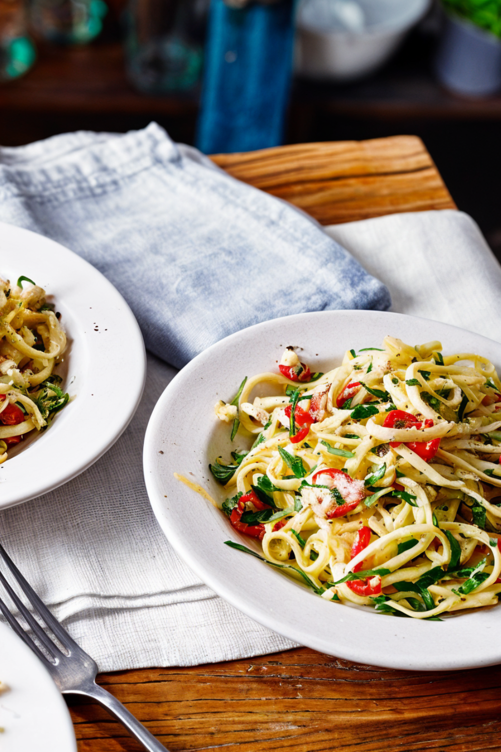 Gordon Ramsay Crab linguine Recipe