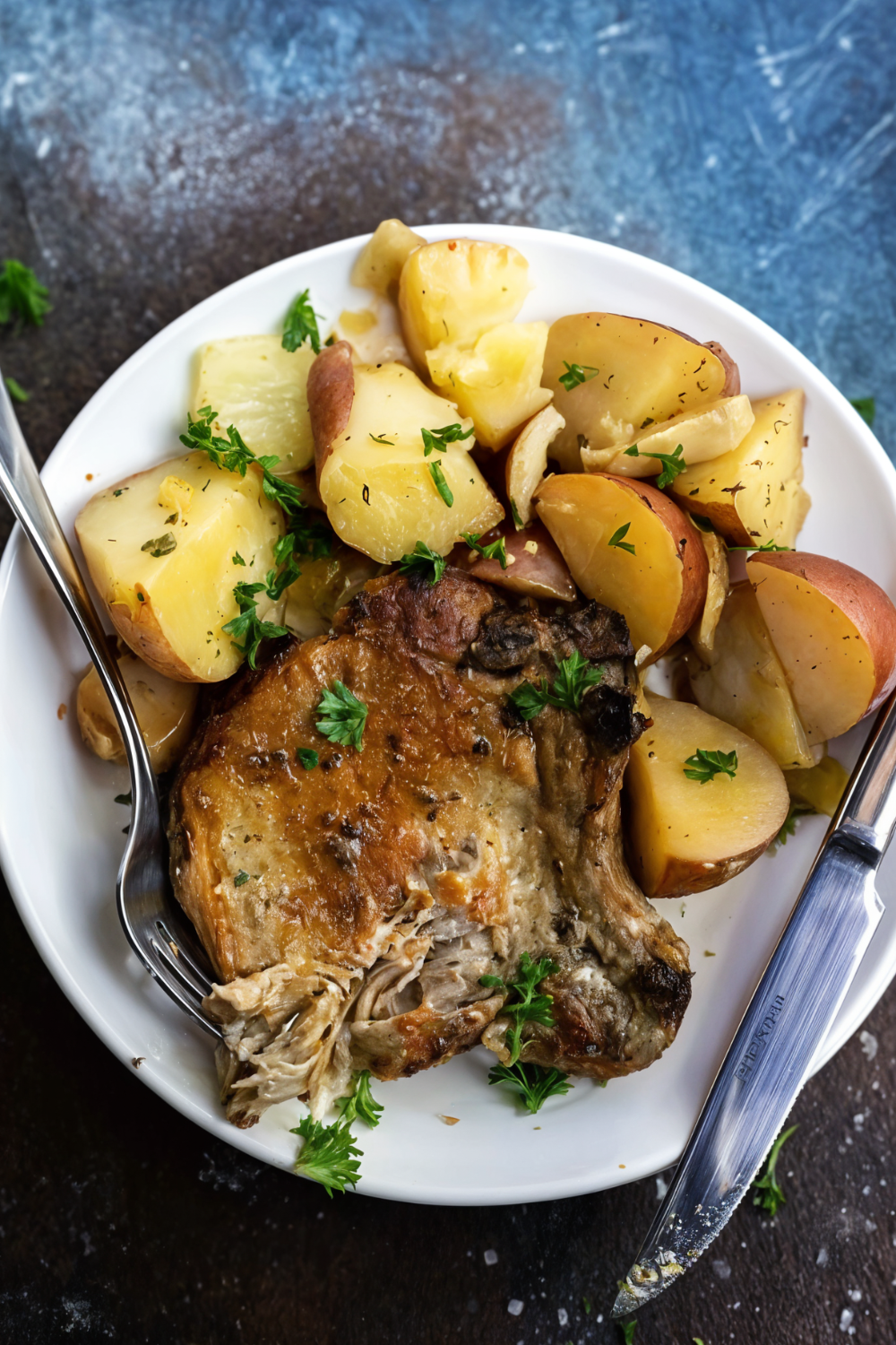 Gordon Ramsay Crockpot Ranch Pork Chops And Potatoes Recipe