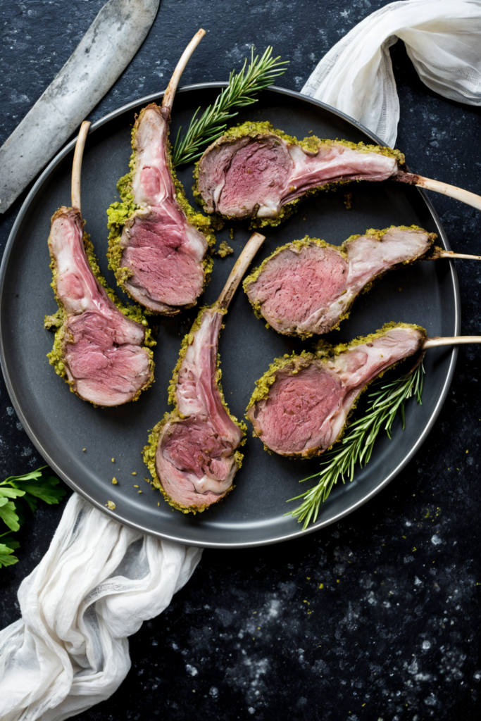 Gordon Ramsay Herb Crusted Lamb Rack Recipe