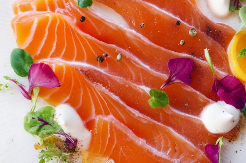 Gordon Ramsay Beetroot Cured Salmon Recipe 