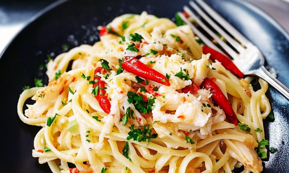 Gordon Ramsay Crab linguine Recipe