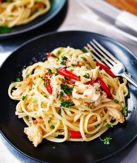 Gordon Ramsay Crab linguine Recipe