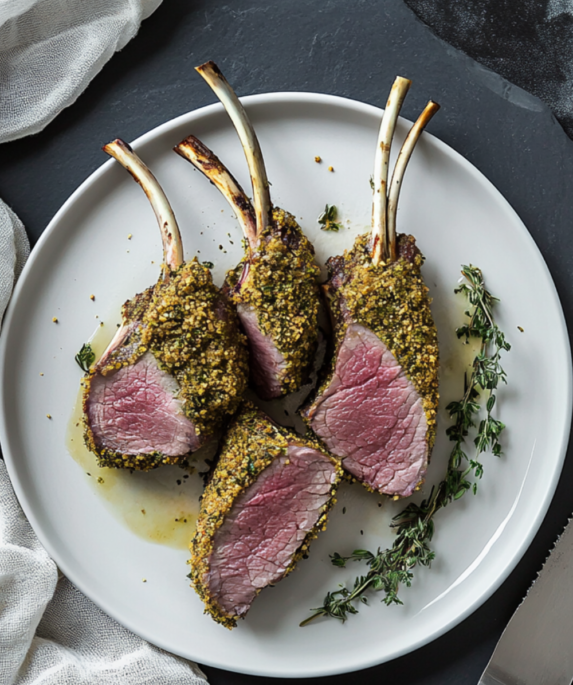 Gordon Ramsay Herb Crusted Lamb Rack Recipe
