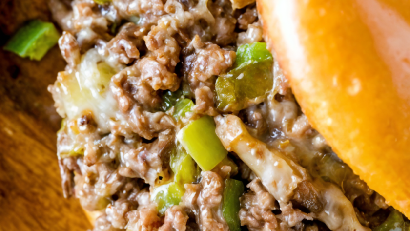 Gordon Ramsay Philly Cheesesteak Sloppy Joes Recipe