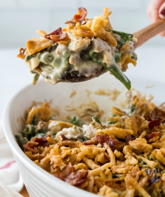 Gordon Ramsay Green Beans Casserole With Bacon Recipe