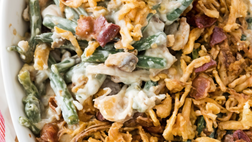 Gordon Ramsay Green Beans Casserole With Bacon Recipe