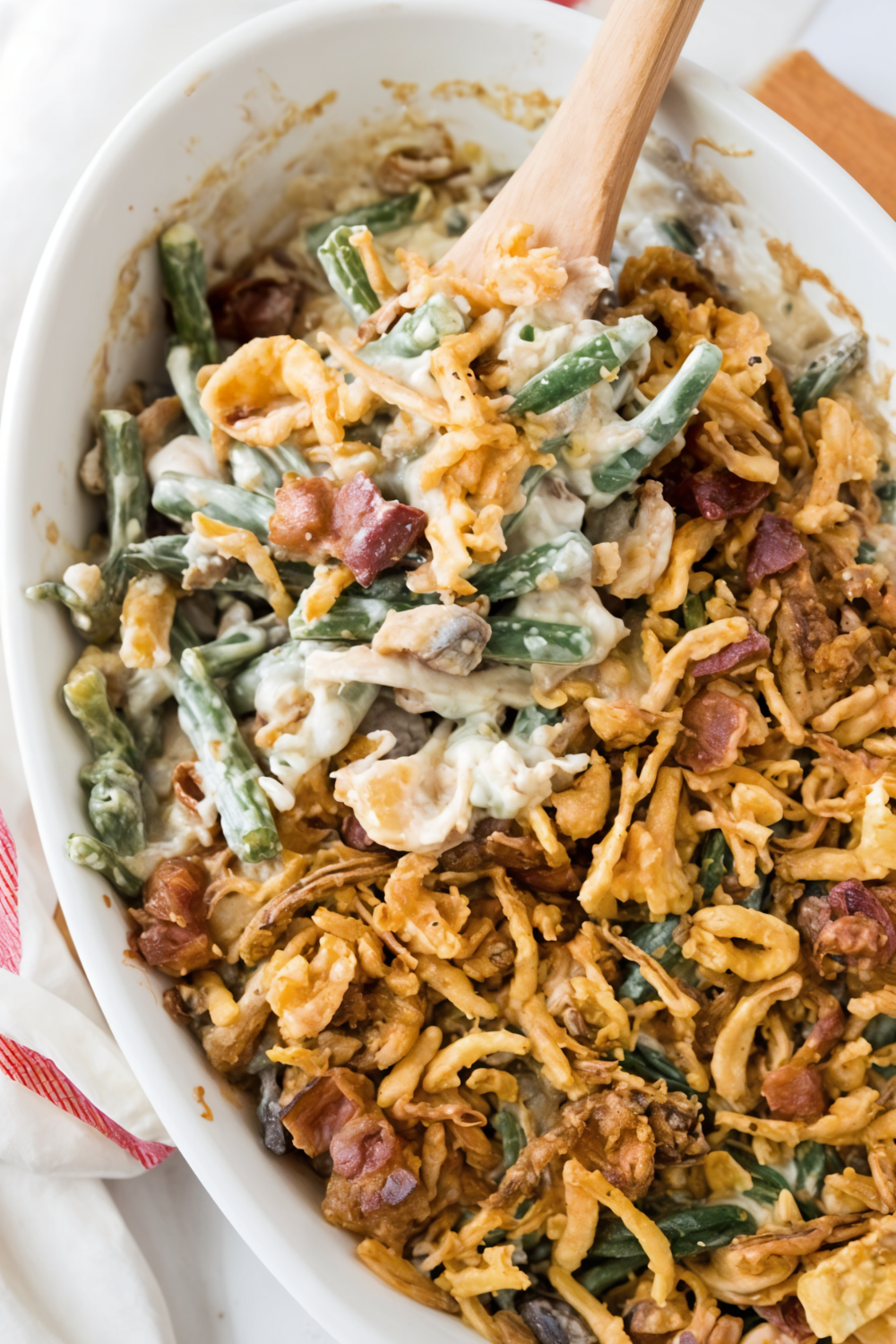 Gordon Ramsay Green Beans Casserole With Bacon Recipe