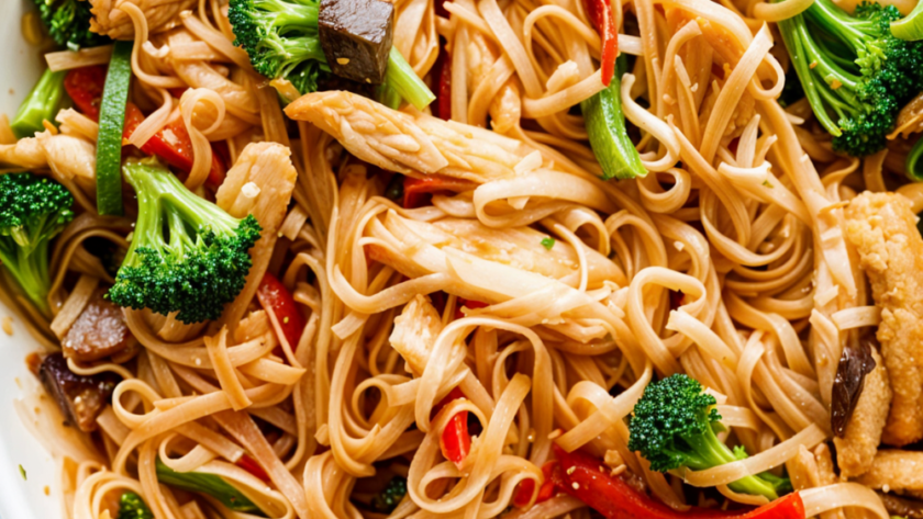 Gordon Ramsay Chicken Broccoli Rice Noodles Recipe