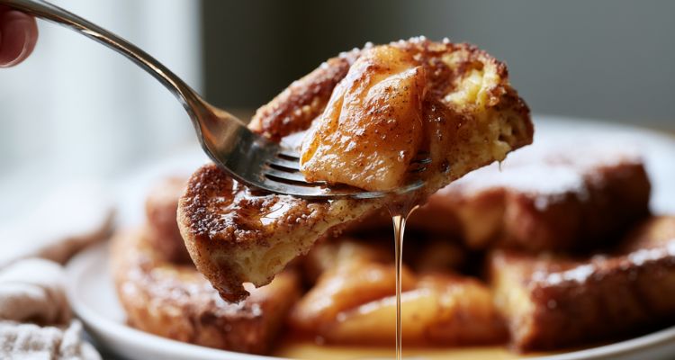 Gordon Ramsay Eggy Bread With Apples Recipe