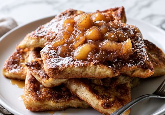 Gordon Ramsay Eggy Bread With Apples Recipe