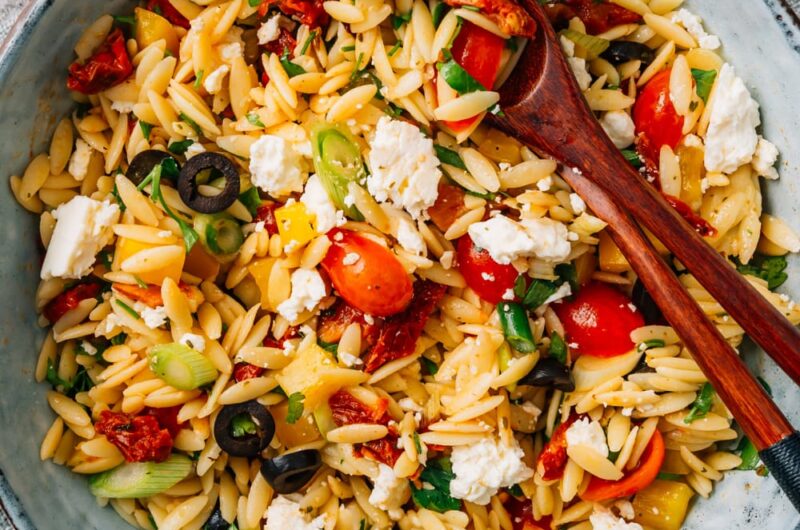 Gordon Ramsay Orzo Salad with Lemon & Parmesan