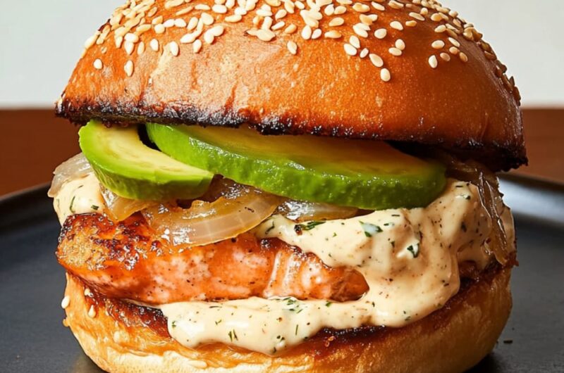 Gordon Ramsay Salmon Burger Recipe 