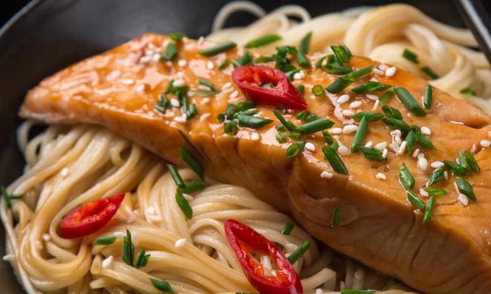 Gordon Ramsay Teriyaki Salmon And Soba Noodles Recipe 