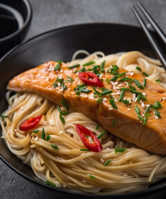 Gordon Ramsay Teriyaki Salmon And Soba Noodles Recipe 