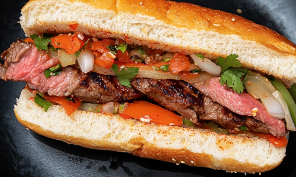 Puerto Rican Style Steak Sandwich from Ramsay Around The World