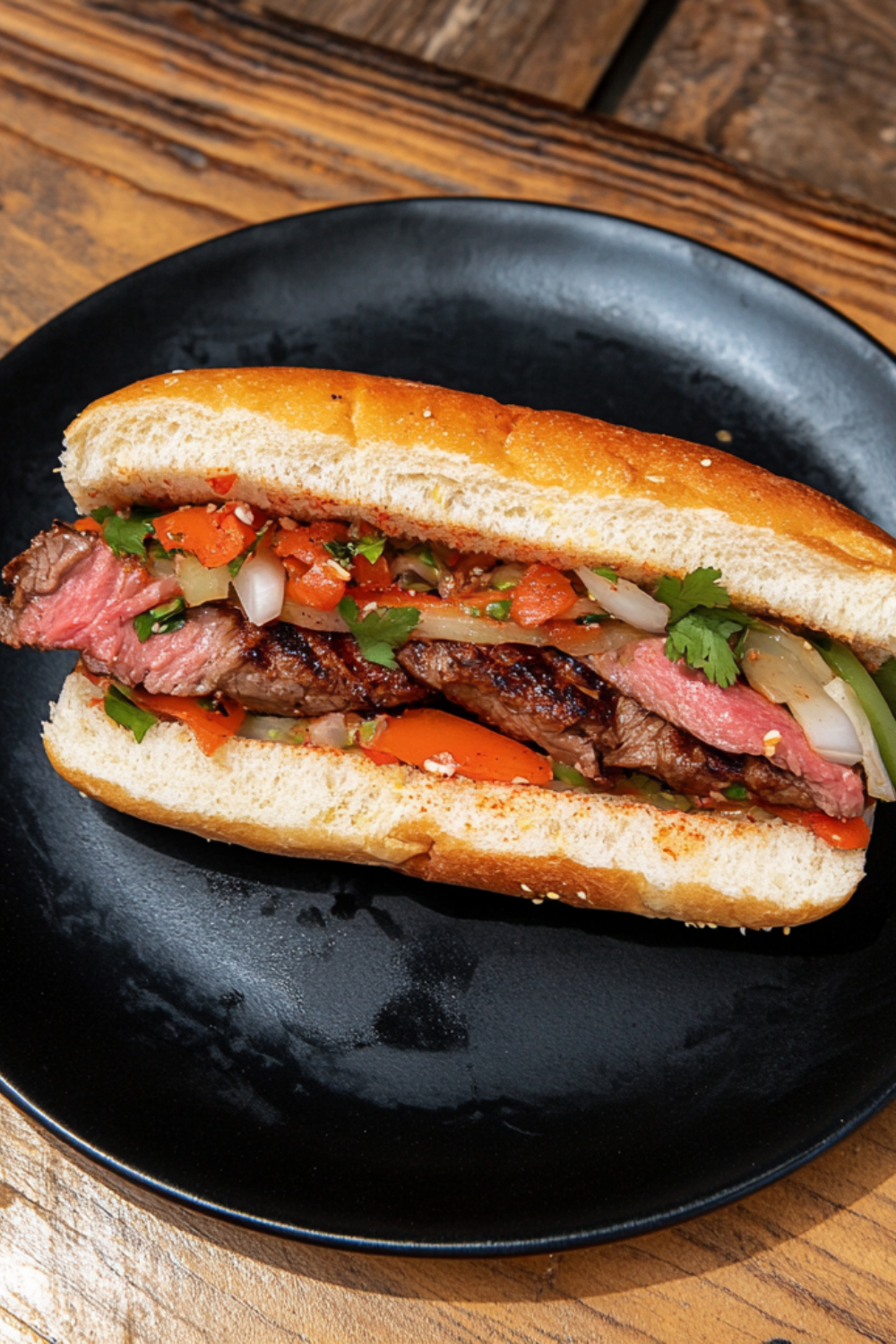 Puerto Rican Style Steak Sandwich from Ramsay Around The World