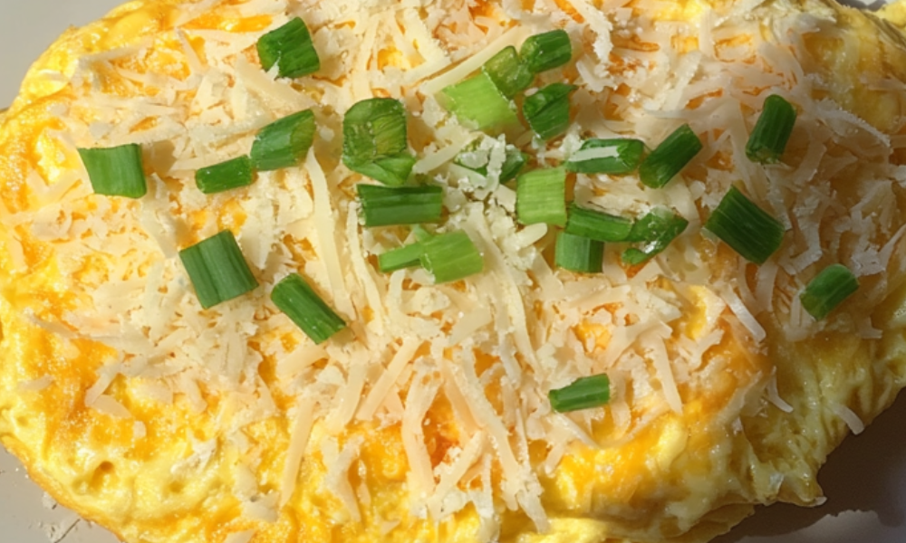 Smoky Mountain Cheesy Crawfish Omelette from Ramsay Around The World