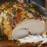 Roast Turkey with Lemon, Parsley & Garlic