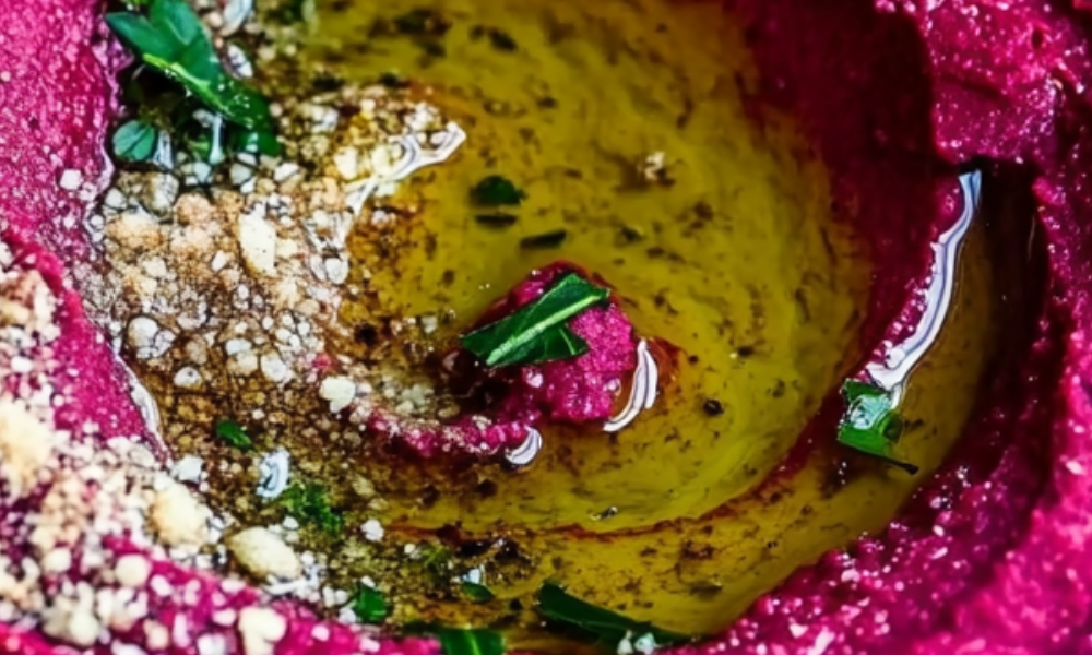 Gordon Ramsay Beetroot Hummus Recipe