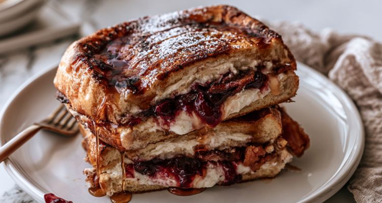 Gordon Ramsay Michigan French Toast Sandwich