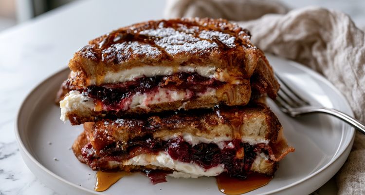 Gordon Ramsay Michigan French Toast Sandwich