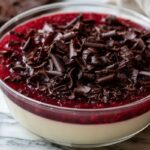 Gordon Ramsay Vanilla Panna Cotta with Pomegranate Glaze