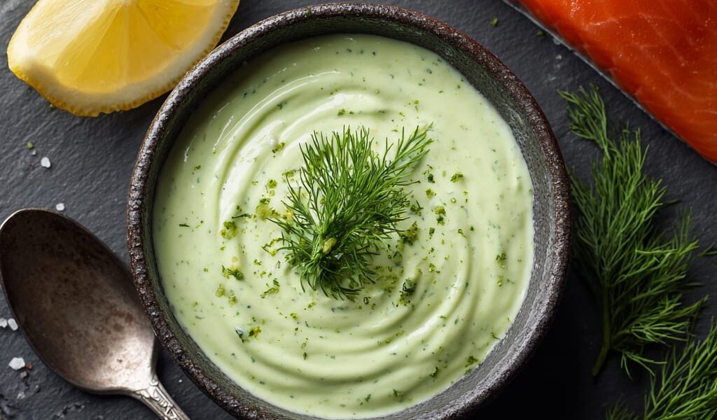 Gordon Ramsay Creamy Dill Sauce for Salmon
