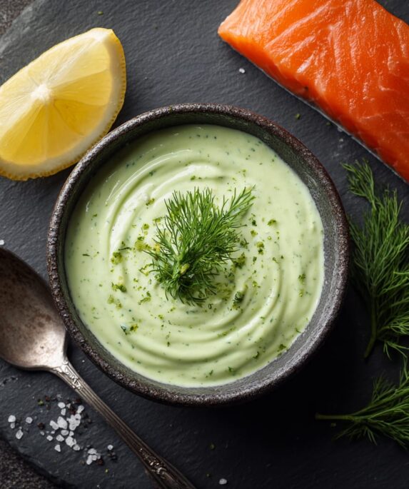 Gordon Ramsay Creamy Dill Sauce for Salmon