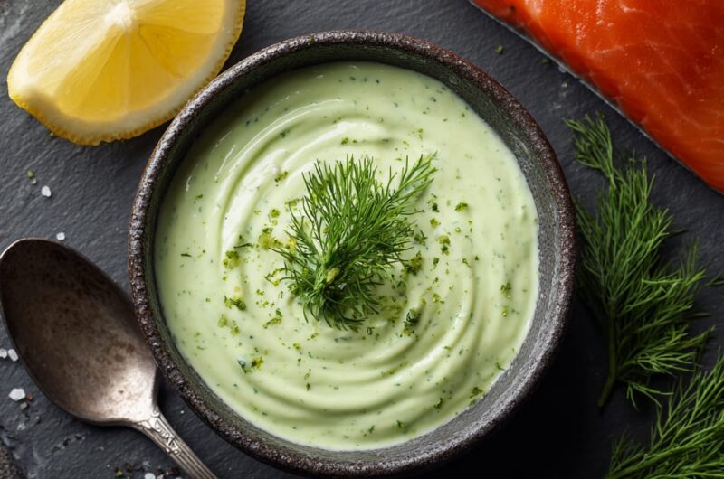 Gordon Ramsay Creamy Dill Sauce for Salmon 2-Minute Blender Method