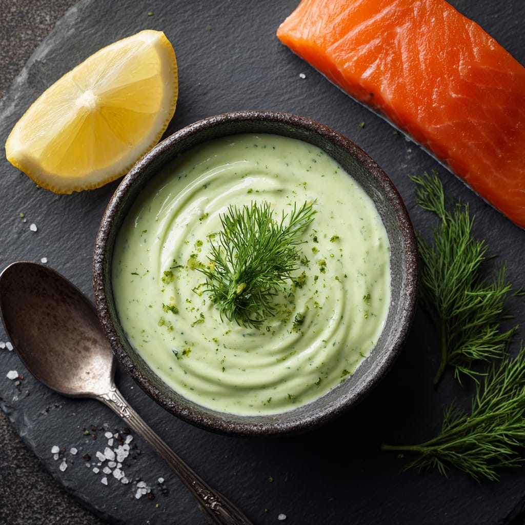 Gordon Ramsay Creamy Dill Sauce for Salmon
