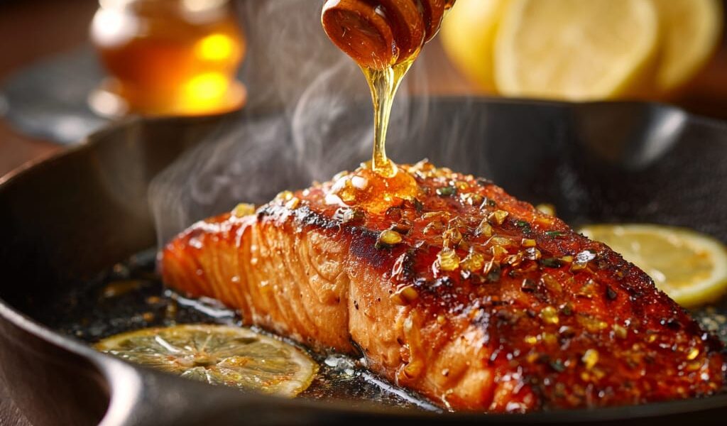 Gordon Ramsay Honey-Garlic Glaze for Salmon
