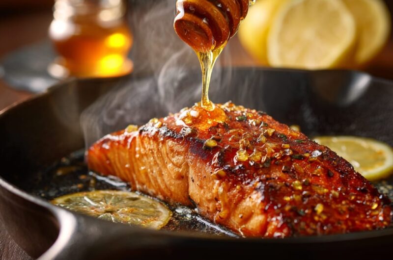 Gordon Ramsay Honey-Garlic Glaze for Salmon