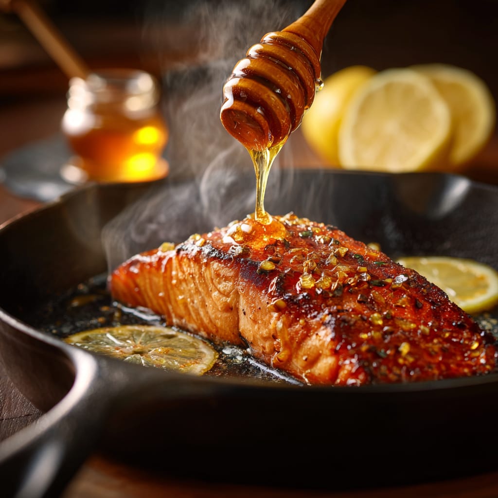 Gordon Ramsay Honey-Garlic Glaze for Salmon