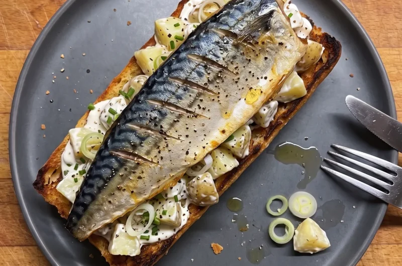 Gordon Ramsay's Mackerel on Toast with a Warm Potato Salad