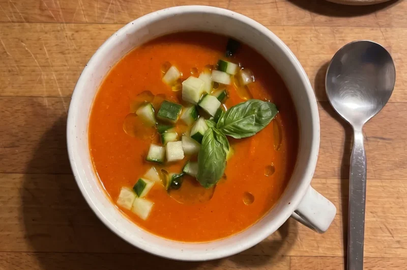 Gordon Ramsay's Roast Red Pepper and Tomato Soup