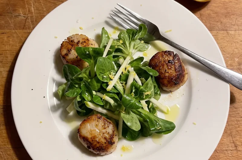Gordon Ramsay's Seared Scallops and Apple Salad