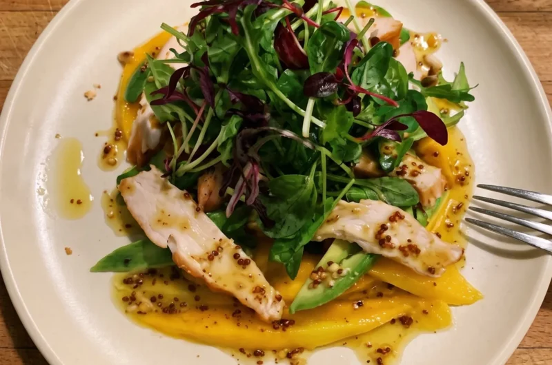 Gordon Ramsay's Mango, Avocado and Smoked Chicken Salad